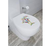 Croydex Steven Brown Hannah Mcwave Toilet Seat Print
