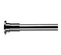 Croydex Stick 'n' Lock™ Shower Curtain Rod 8ft 6in - Chrome