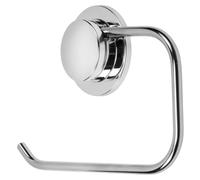 Croydex Stick 'N' Lock 2 Toilet Roll Holder Ilver