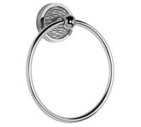 Croydex Stripes Wall Mounted Towel Ring