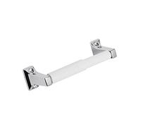 Croydex Sutton Toilet Roll Holder, Wall Mounted Spindle Toilet Paper Holder, Durable Construction, Contemporary Chrome Plated Finish, Easy Fit All Fixings Included - Part of Matching Bathroom Range
