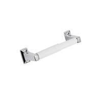 Croydex Sutton Spindle Toilet Roll Holder - Durable Zinc Alloy Bathroom Storage Solution with Chrome Finish, Slimline Design for Compact Spaces,