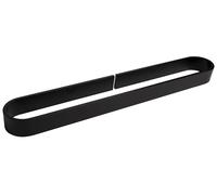 Croydex Telesto Modern Black Towel Rail 400mm