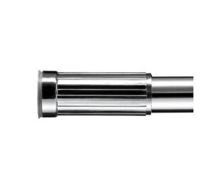 Croydex Tension Chrome Effect Extendable Straight Shower Curtain Rod (L)260Cm