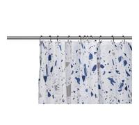 Croydex Terrazzo Shower Curtain - Blue