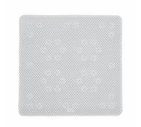 Croydex Teviot 55x55cm Cushioned Non-Slip Square Shower Mat- White