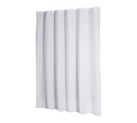 Croydex Textile Shower Curtain White (One Size)