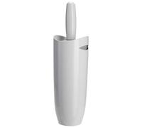 Croydex Toilet Brush, Plastic, White/Grey, 350 x 100 mm