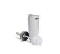 Croydex Toilet Brush, Plastic, White/Grey, 350 x 100 mm