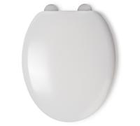 Croydex Toilet Seat Anti-Bacterial Oval Flexi-Fix Top or Bottom Fix Easy Fit