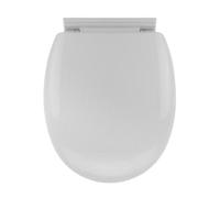 Croydex Toilet Seat Anti-Bacterial Soft Close Oval White
