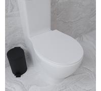 Croydex Toilet Seat Capri Oval - White