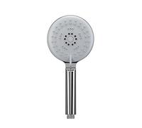 Croydex Venturi Chrome Self Cleaning Shower Head -5 Function Handset with 50% Water Saving Eco Feature, Universal Connection, Shower Spray