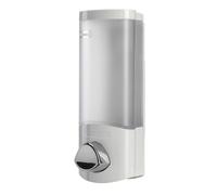 Croydex Wall Mounted Soap Dispenser - Eliminates Shower Clutter, Easy to Refill and Has a Pre-Measured Pump for Your Shower Gel, Shampoo and