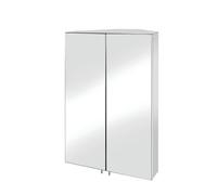 Croydex WC766105 Avisio Double Door Stainless Steel Corner Cabinet