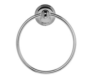 Croydex Westminster Hand Towel Ring Wall Mounted Chrome