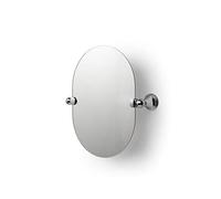 Croydex Westminster Wall Mounted Mirror with Zinc Alloy Construction, Chrome, Silver