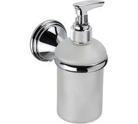 Croydex Westminster Soap Dispenser - Chrome & Glass
