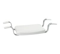 Croydex White Aluminium & Moulded Plastic Bath Seat (H)185mm (W)715mm