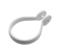 Croydex Shower Curtain Button Rings Pack of 12 White