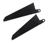 Crozgan 2Pcs 240mm Reciprocating Saw Blades,Black Carbon Steel Saw Blades Compatible with Black and Decker Scorpion Saws Blade FKS890E KS890ECN KS890GT KS890EK for Steel Pipe Cutting,Chipboard