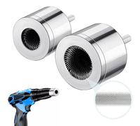 Crozgan 2pcs Copper Pipe Cleaner 15mm+22mm Drill Tube Cleaning Brush Drill Pipe Cleaner for Use in Electric Pipe Cleaners to Clean Drill Bit Replacement