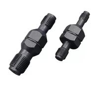 Crozgan 2Pcs Spark Plug Hole Thread Chaser,Spark Plug Thread Insert Tap Set M10 x 1.0/M12 x 1.25 M14 x 1.5/M18 x 1.5 for Automotive Repair and Dismantling