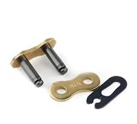 Crozgan 520H DID Chain Connecting Master Link Gold Split/Clip Chain Master Connector Link for DID 520 VX2