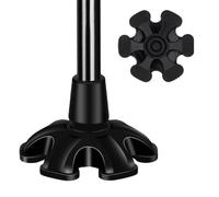Crozgan Walking Cane Tip 19mm 3/4" Heavy Duty Rubber Ferrules Prevent Slipping Durable and Wear-Resistant for Elderly Crutches Living Room Sandy Floor Stairs