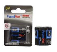 CRP2 6V PoundMax Lithium Power Photo Battery CR-P2 223 CR223 DL223