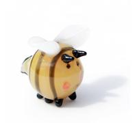 Crrezhai Mini Crystal Cute Bee Glass Insect: Table Garden Art Collectible Figurines Decor Crystal House Statue Ornament Sculpture Gift