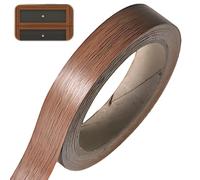 Crrynuo Edge Tape Self-Adhesive 18 mm x 10 m, Wood Furniture Edge Tape, Secure Hold Without Ironing, Veneer for Shelves, DIY Decorative Furniture Table Shelf Counter Wall Oak Furniture Stickers