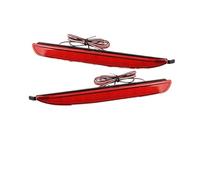CRRYUQWWM 2Pcs Led Rear Bumper Light For Mazda 6 2003-2008 For Atenza Sport For Mazdaspeed Car Rear Led Stop Fog Light DBA-GG3S/DBA-GG3P(2pcs RED LENS)