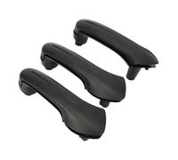CRRYUQWWM 3pcs for Bora for Golf 4 MK4 for Jetta 1999-2004 Car Interio Front Rear Left Right Door Black Pull Grab Handle LHD