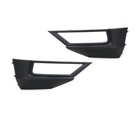 CRRYUQWWM Car Accessories For VW ForTiguan 2017-2021 Front Bumper Fog Lamp Light Frame Cover Foglight Foglamp Trim Cap Hood Lid Bezel (Left and Right)