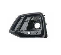 CRRYUQWWM Car Front Bumper Fog Light Grille Grill Cover With ACC Hole For Q5 SQ5 S-Line Sline Sport 2021 2022 2023 Left Right (Black Left)