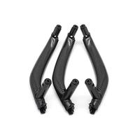 CRRYUQWWM Car Interior Left Right Passenger Door Pull Handle Cover Panel Trim for X5 F15 2014-2018 X6 F16 2015 2016 2017 2018(RHD Carbon)
