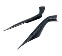 CRRYUQWWM for G30 G38 525i 528i 530i 535i 540i 550i M5 2017-2023 2 Pcs Door Pull Handle Insert Carbon Fiber Compatible (Carbon Fiber)