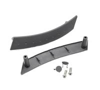 CRRYUQWWM for VW for Beetle 1998-2010 1C0867171B 1C0867172B 2PCS Interior Left Right Door Pull Handle Cover Panel Replacement (Gray 2PCS)