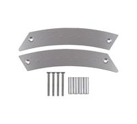 CRRYUQWWM for VW for Beetle 1998-2010 Door Pull Handles Interior Door Handle Protective Cover Replacement Door Pull Handles Aluminium Alloy (Silver)