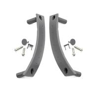 CRRYUQWWM for VW for Beetle 1998-2010 Interior Left Right Door Panel Pull Handle Cover Repair Kit 1C0867171A 1C0867172A (Gray 2PCS)