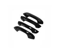 CRRYUQWWM For VW For Golf 8 Mk8 2020 2021 2022 Gloss Black Smart Door Handle Cover Sticker Trim Car Protective Film Accessories (4Handle 2Keyless)