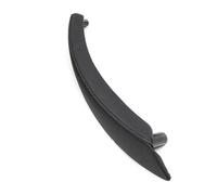 CRRYUQWWM for X5 X6 E70 E71 E72 2007-2013 Interior Car Left Right Passenger Door Handle Leather Cover Trim(Right Black)