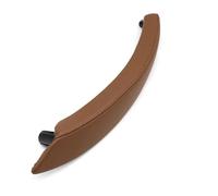 CRRYUQWWM for X5 X6 E70 E71 E72 2007-2013 Interior Car Left Right Passenger Door Handle Leather Cover Trim(Left Sattel Brownn)
