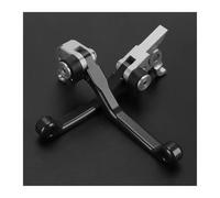 CRRYUQWWM for XG250 for Tricker 2004-2010 Motorcycle Motocross Dirt Bike Pivot Brake Clutch Levers CNC(Black)