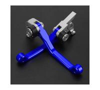 CRRYUQWWM for XG250 for Tricker 2004-2010 Motorcycle Motocross Dirt Bike Pivot Brake Clutch Levers CNC(Blue)