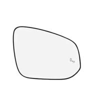 CRRYUQWWM Heating With Blind Spot Light Pattern For Toyota For Wildlander For Harrier For Venza 2020-2024 Mirror Lens Rearview Reflective Lenses Glass (1PCS right side)