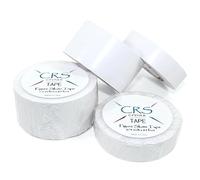 CRS Cross 3/4" White Figure Skate Tape - Protects & Secures Laces, 65ft Roll
