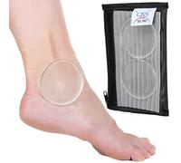 CRS Cross Ankle Gel Discs - 2 Gel Pads for Boots (Protect and Cushion for Ice Skating, Hockey, Roller, Inline, Hiking, Riding, Ski Boots (2)