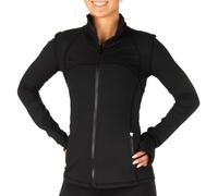 CRS Cross Ice Skating Warm Up Jacket. Soft Fitted Full Zip. Girls Women